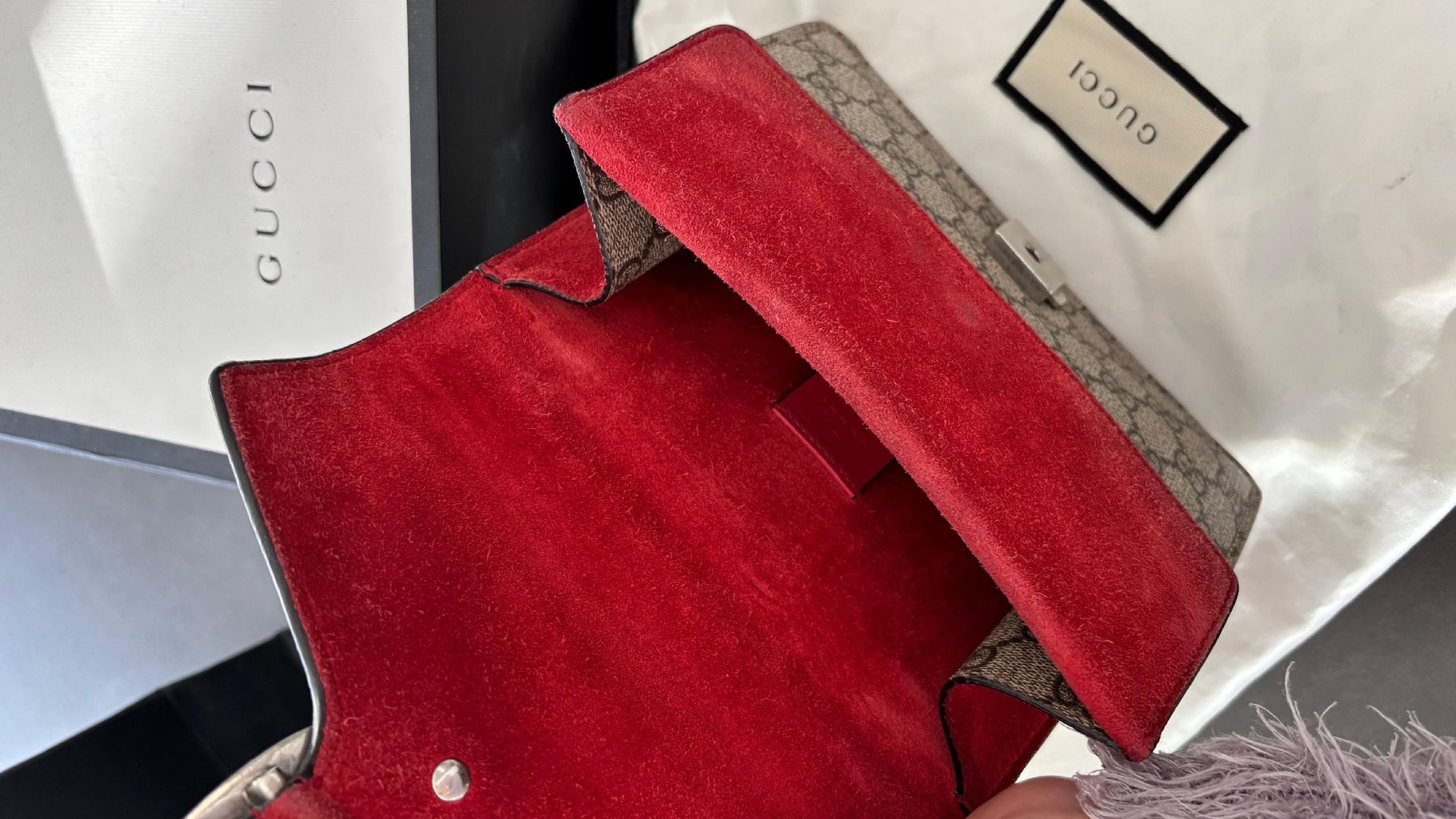 Gucci Borse da donna: Gucci Dionysos toile rouge – Usato da Riddes venduto da marioCro16 2