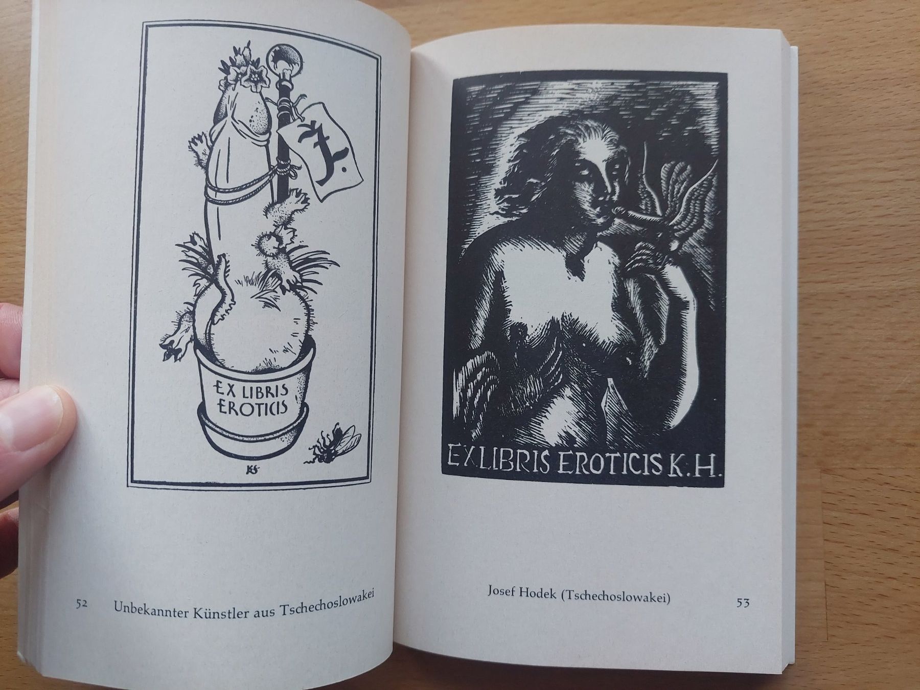 Libri: Erotische Exlibris - Eberhard und Phyllis Kronhausen – Usato da Obfelden venduto da Exlibris-Art 4