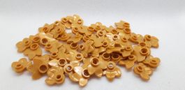 Lego 50 Stk. Plant, w/ Plate 1x1, no.1 (gold)