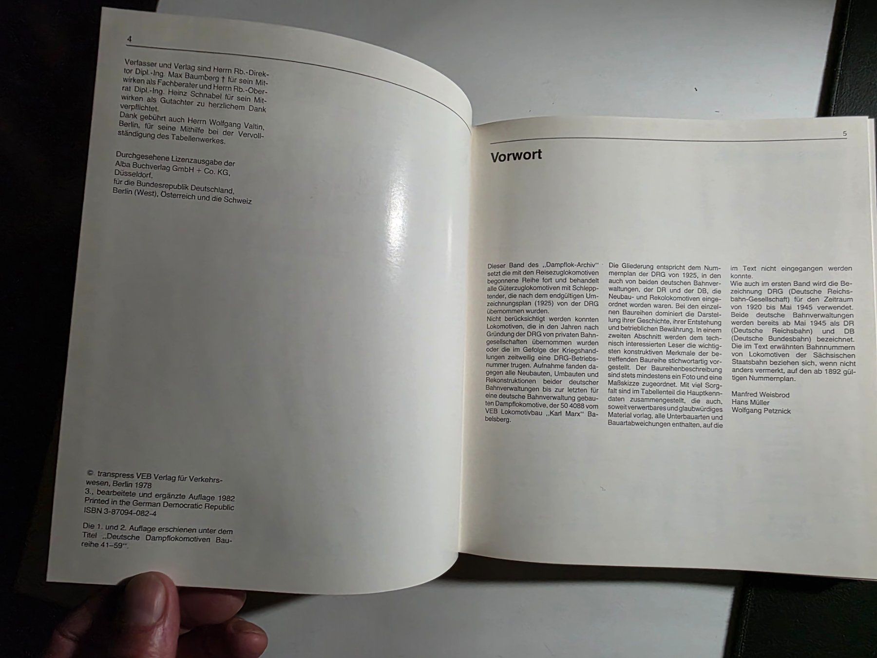 Libri: Dampflokomotiven deutscher Eisenbahn - 1982 – Usato da Walterswil BE venduto da Lonitti 2