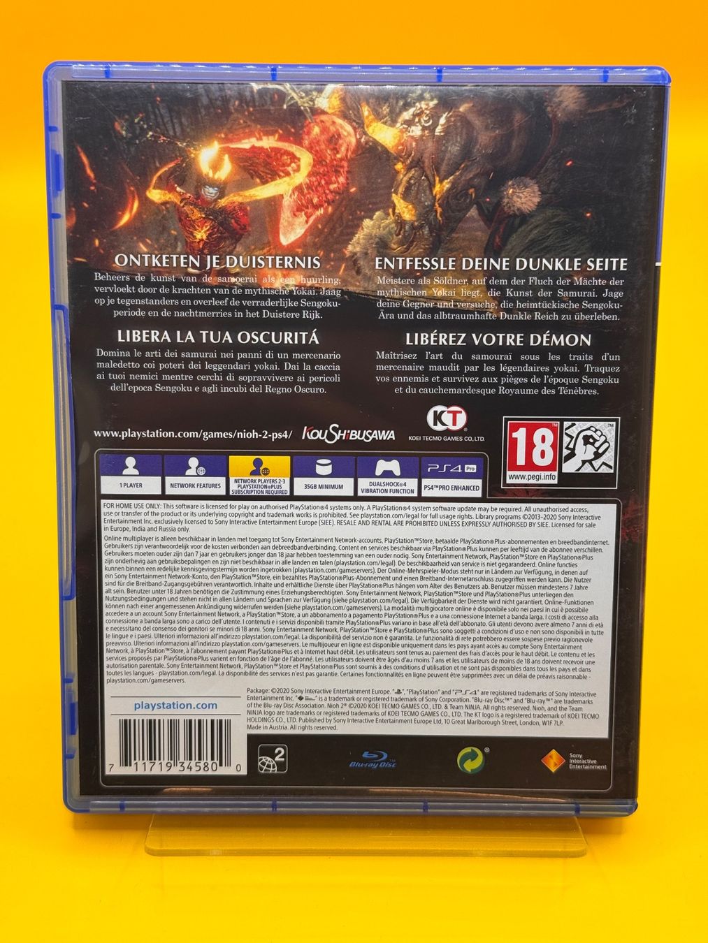 Sony Giochi: Nioh 2 - PS4 - Action-RPG – Usato da Oberwil b. Zug venduto da silver2024 1