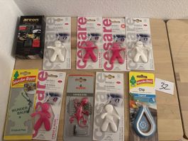 Autoduftbäume 10stk diverse 32