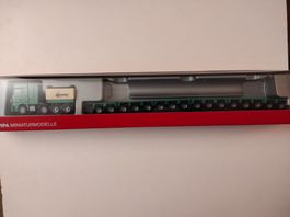 MB A-LH 08 HZ Tiefladesattelzug "Schwandner" von Herpa 1/87