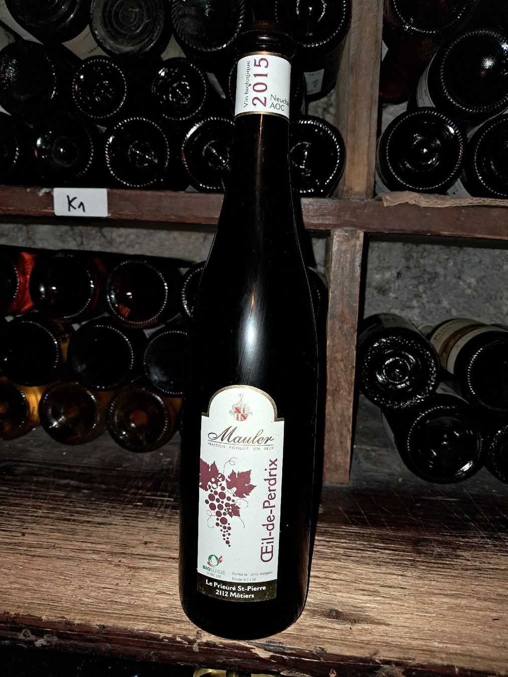 Vino: Mauler Oeil-de-perdrix Bio rosé 2015 – Nuovo e nell'imballaggio originale da Le locle venduto da juliensaran 1