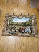 Tapis Mural ancien signé