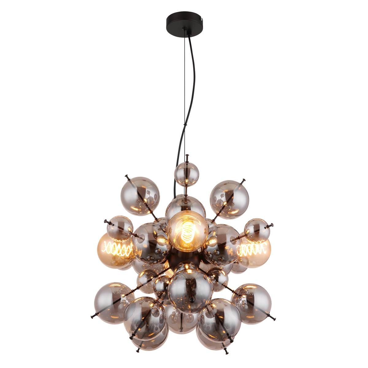 Lustres & lampes de plafonds: Pendelleuchte, Rauchfarbe, 52 cm Ø – Neuf (Voir description) à Kreuzlingen par Smart-Light