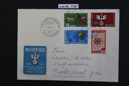 CH 1954 Brief mit sauberem Sonderstempel            Los 7197