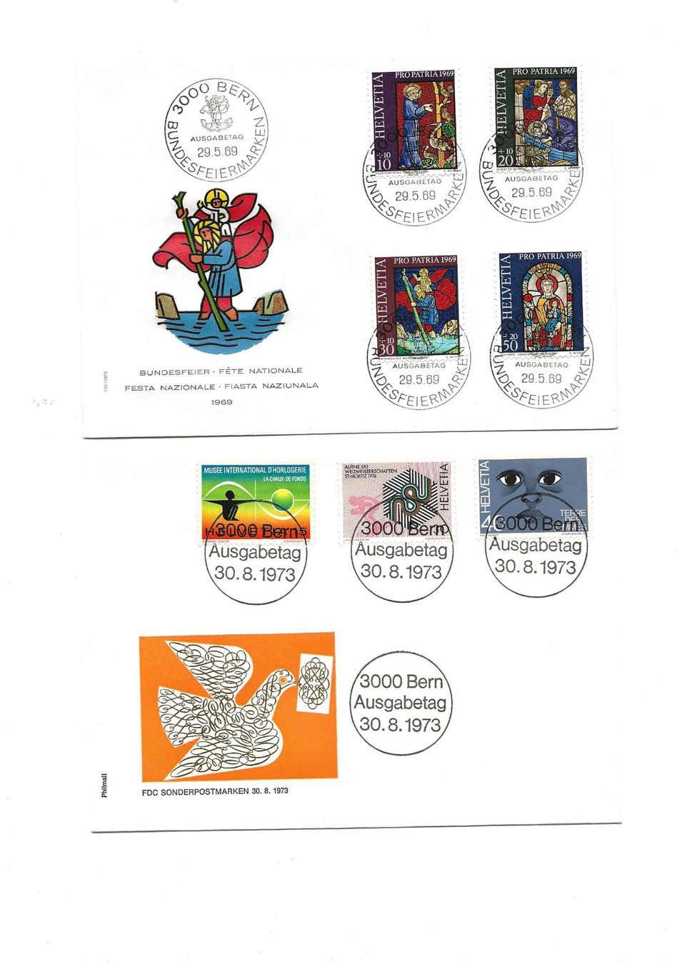 Tutti i francobolli: Vollstempel ET Briefe CH – Usato da Schlieren venduto da Sternstunde2 2