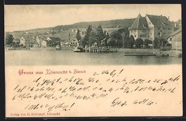 Küsnacht b. Zürich, Uferpartie mit Dam
