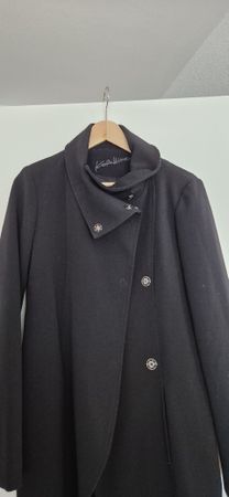 Joli manteau d'hiver noir, taille S, KORALINE