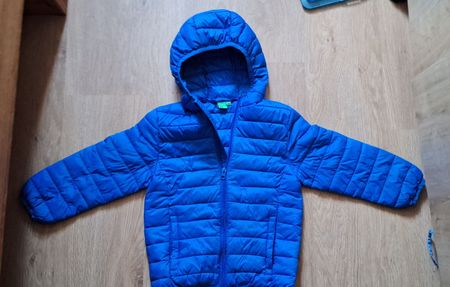 Kinder Steppjacke blau Grösse 116  gebraucht