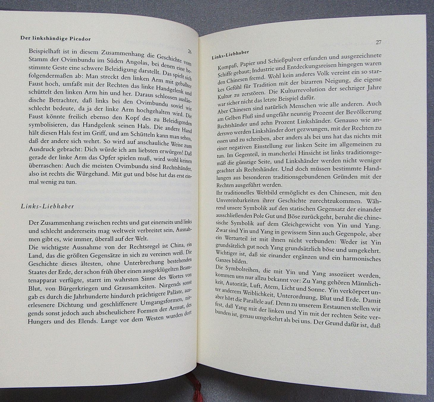 Libri: Alles mit der linken Hand - Geschichte einer Begabung – Usato da Auenstein venduto da Padabimbim 4