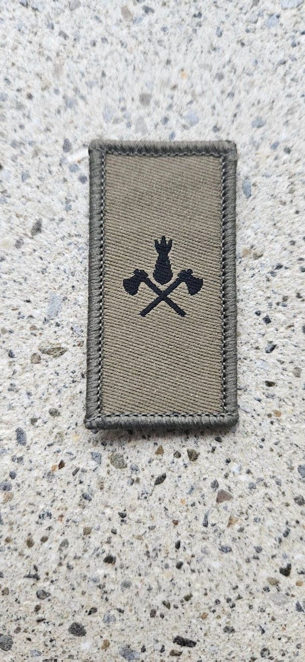 Schweizer Armee Placchette & Badge: *** Dienstweigabzeichen Rettungstruppen mit klett *** – Nuovo e nell'imballaggio originale da Riedholz venduto da fr_sIruP