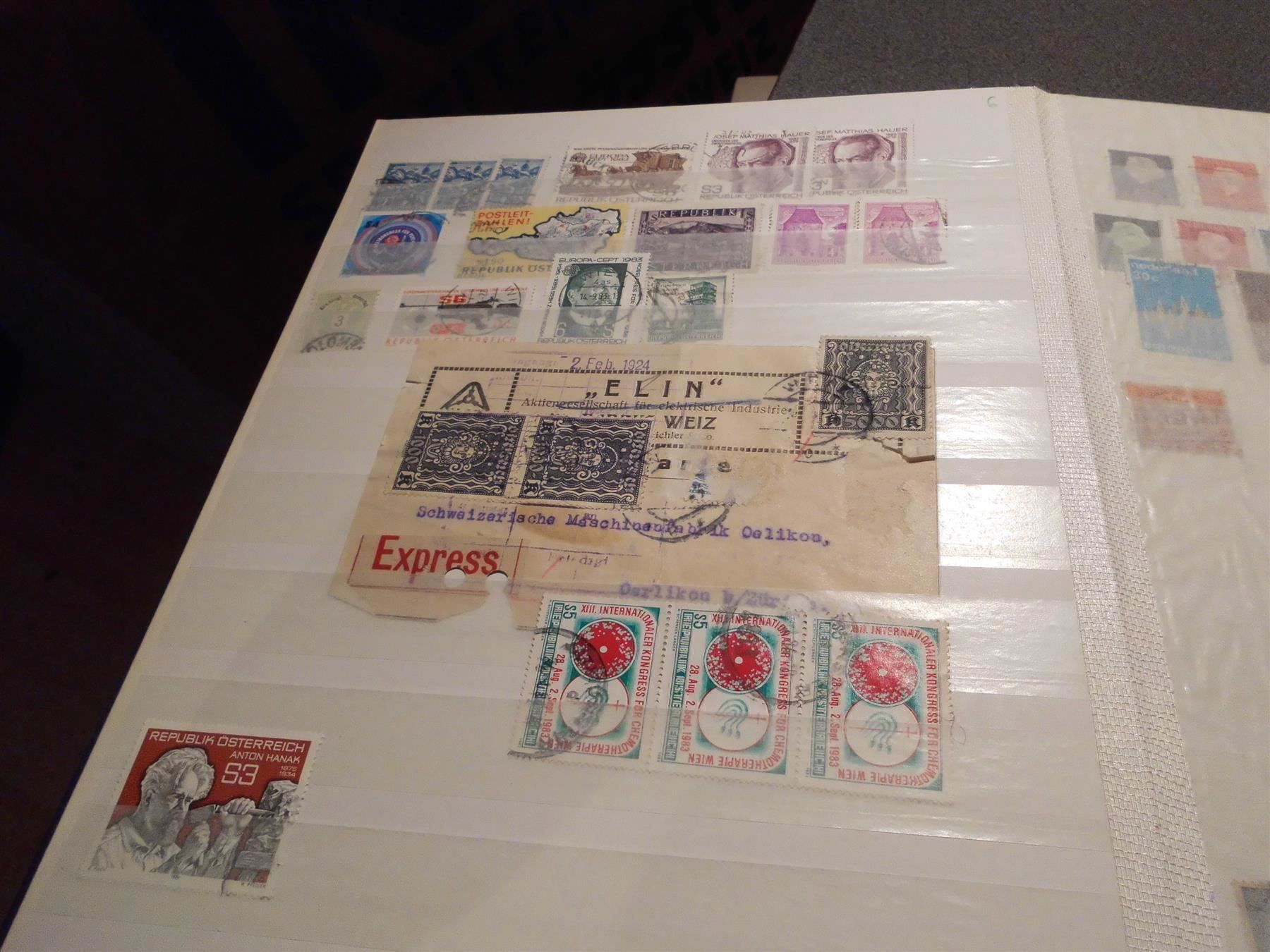 Alle Briefmarken: Briefmarken Oesterreich – Gebraucht aus Zürich von abraxas1291 1