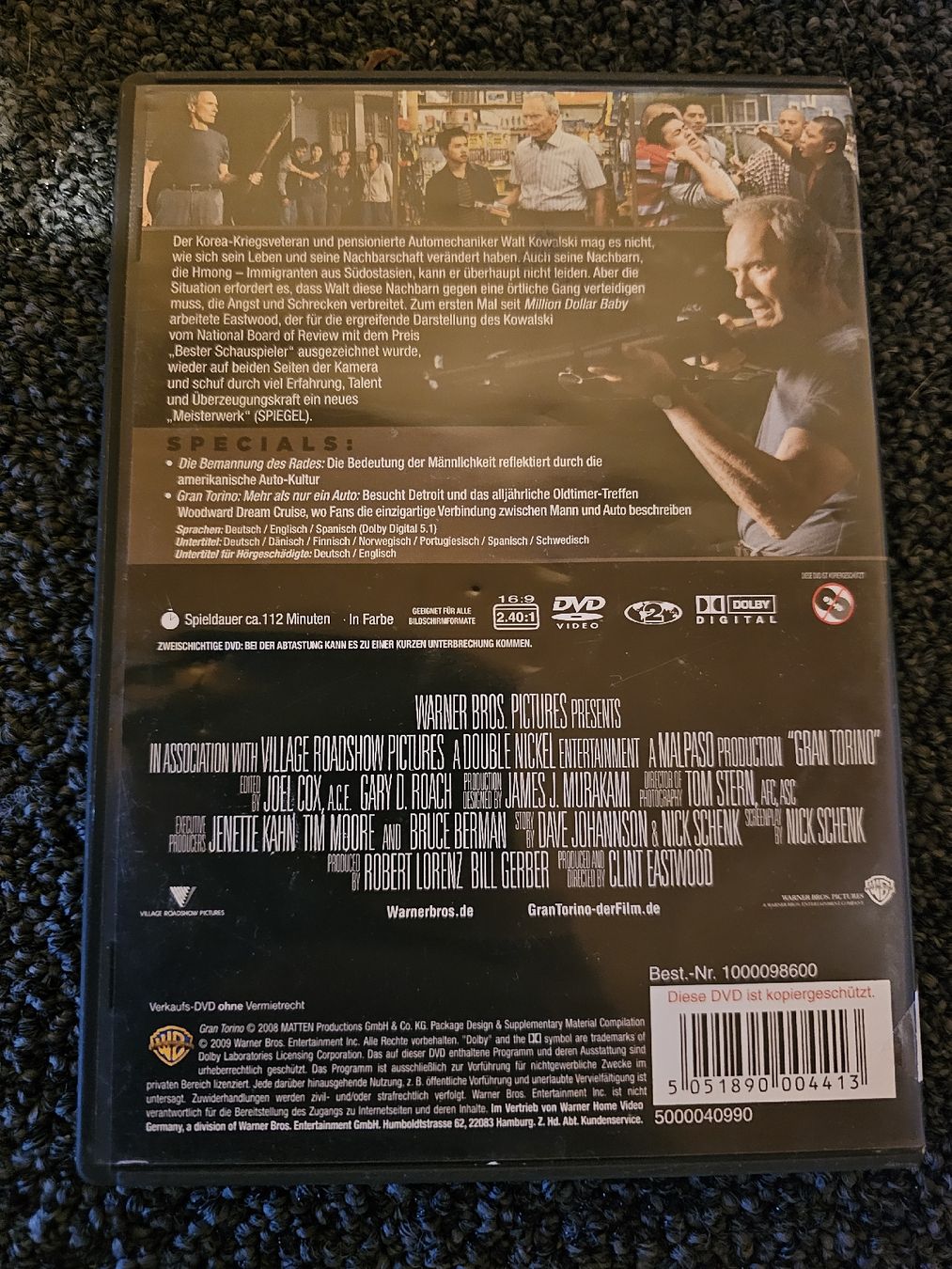 Tutti i DVDs: Gran Torino DVD (15573) – Usato da Ruswil venduto da M71 1