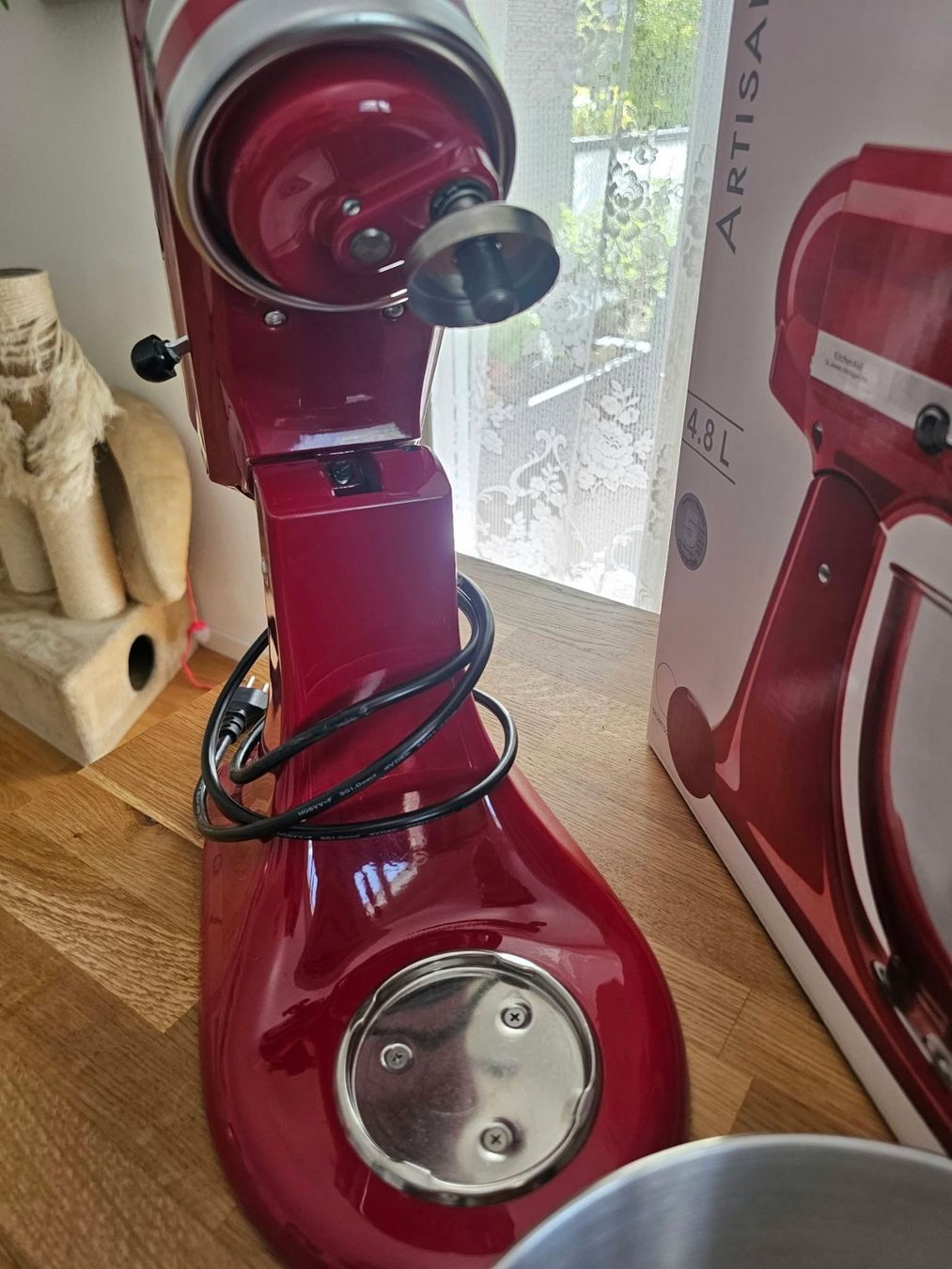 Kitchenaid Elettrodomestici da cucina: KitchenAid Artisan 5KSM150, "Imperial Red" – Usato da Winterthur venduto da BW.1994 3