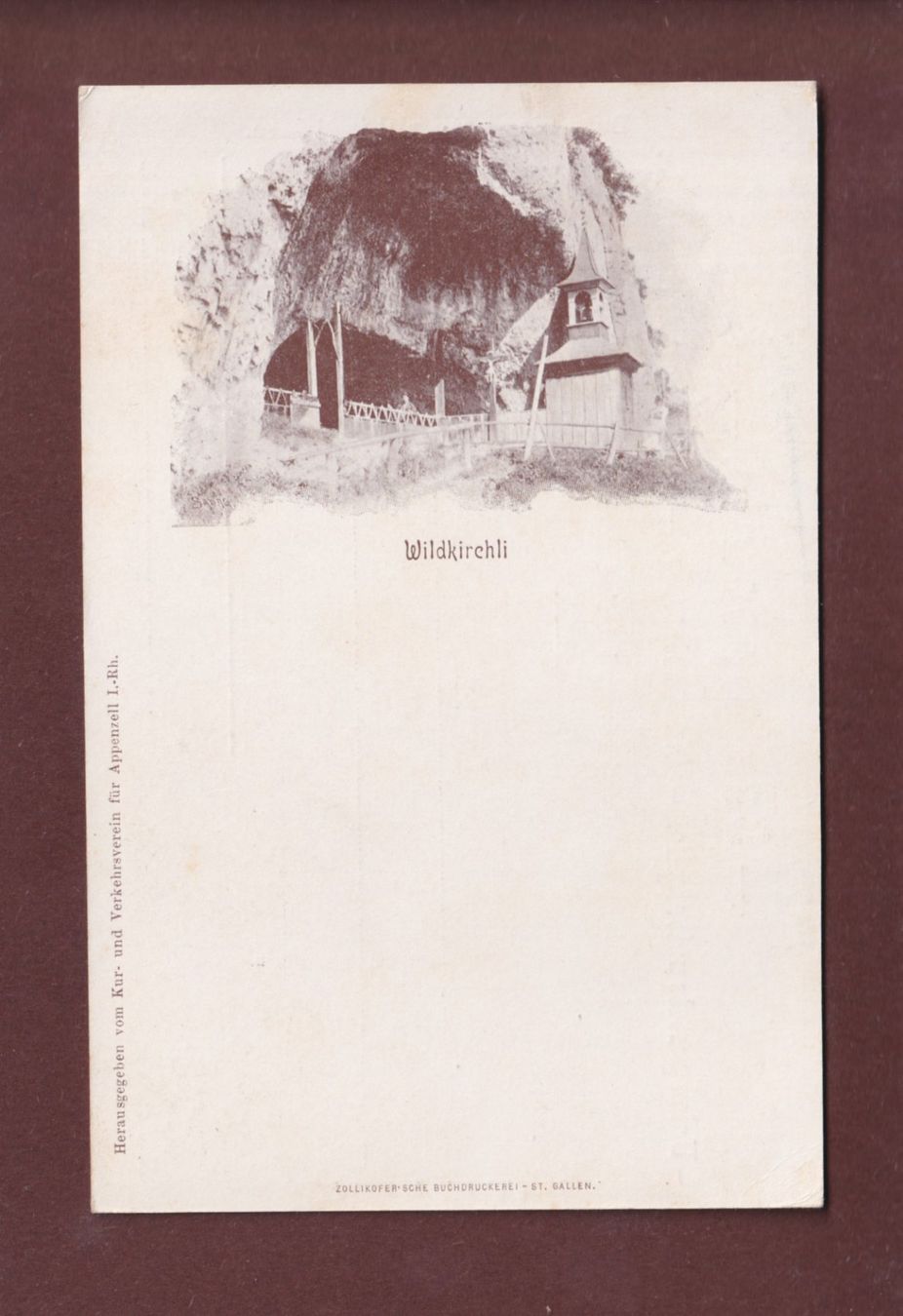 Cartoline postali: Aescher - WILDKIRCHLI – Usato da Pully venduto da nicecards