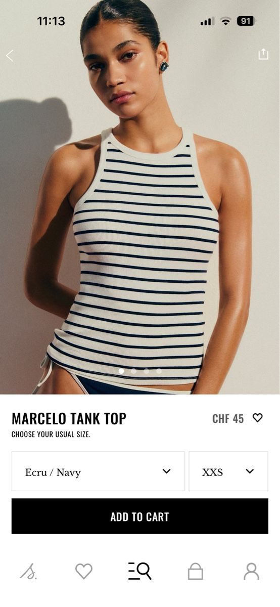 Sezane Tops: Top Marcelo Sézane S – Neuf (Voir description) à St-Sulpice VD par juliane43 1