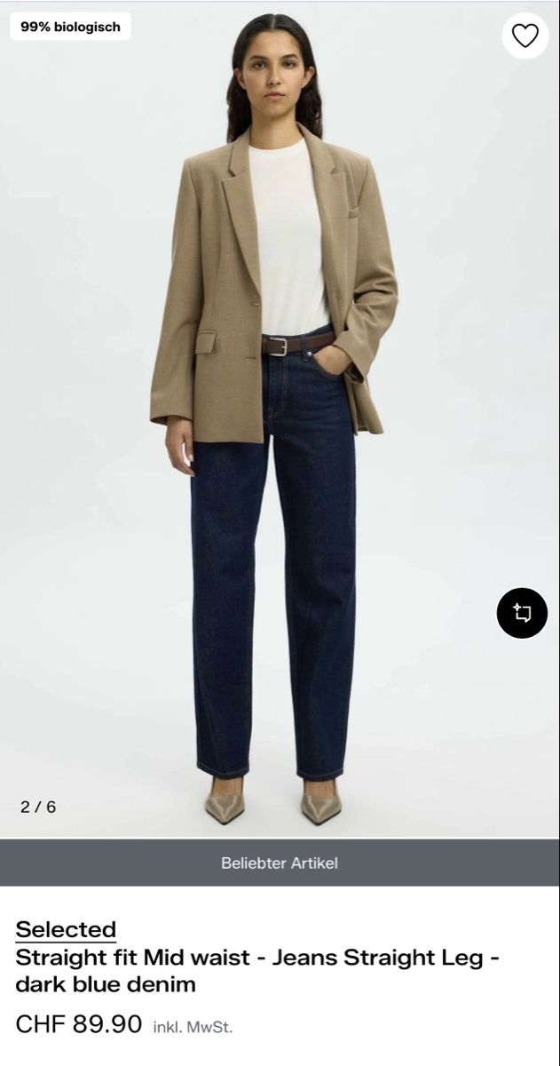 Selected Jeans: Neue Selected Jeans – Nuovo e nell'imballaggio originale da Uitikon Waldegg venduto da MGC 4