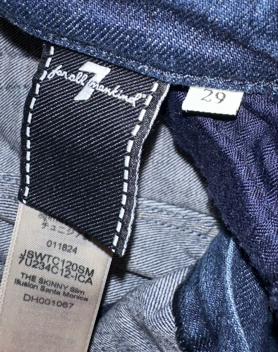 Mankind Jeans: 7 FOR ALL MANKIND JEANS GR. 29 – Nuovo (secondo la descrizione) da Unteraegeri venduto da MH203 8