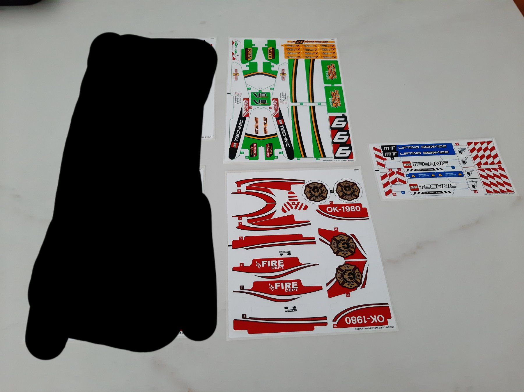 Lego Baukästen: Lego Sticker  Diverse Star Wars Technic  Expert – Neu und originalverpackt aus Tramelan von bragamal 3