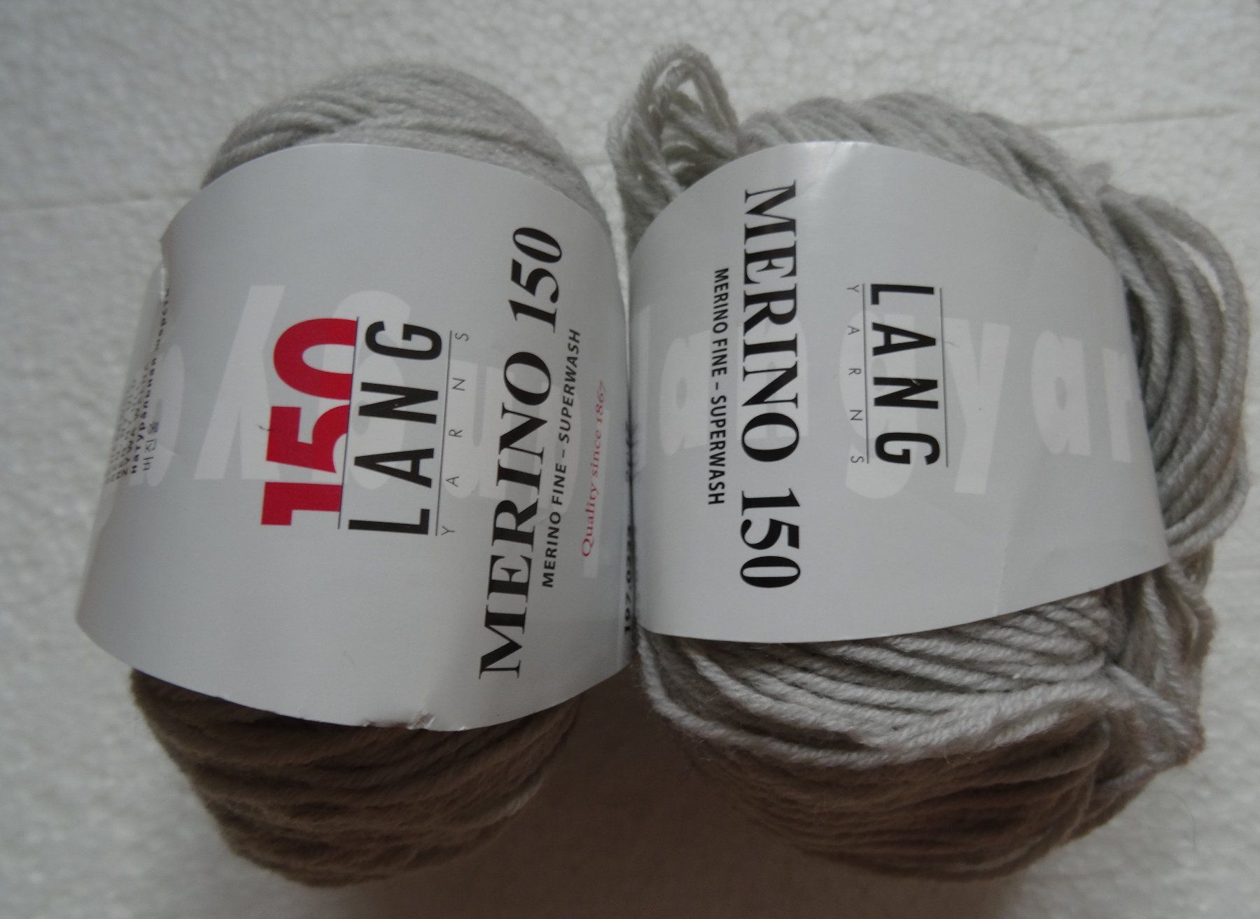 Lang Yarns Lana: 2 Knäuel LANG MERINO – Nuovo (secondo la descrizione) da Gossau SG venduto da oreliefredy 1