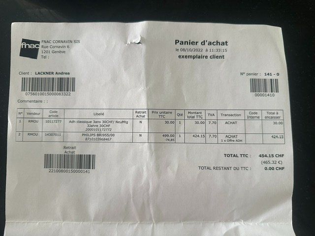 Philips Epiliergeräte: Philips Lumea IPL Haarentfernung - Bastler oder Ersatzteile – Defekt aus Genève von and_nv8c 3