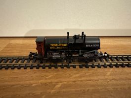 Minitrix 13642 Kesselwagen mit Bremshaus