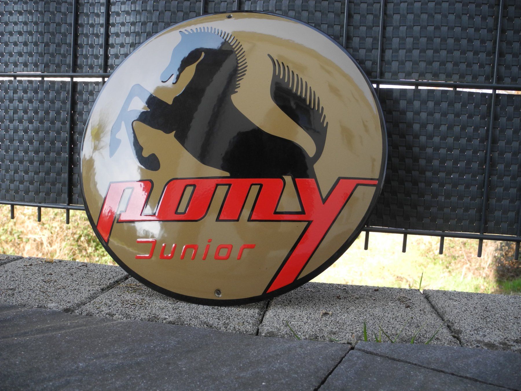 Sachs Insegne: PONY/ SACHS EMAILSCHILD – Usato da Reinach AG venduto da Huckleberrysix 1