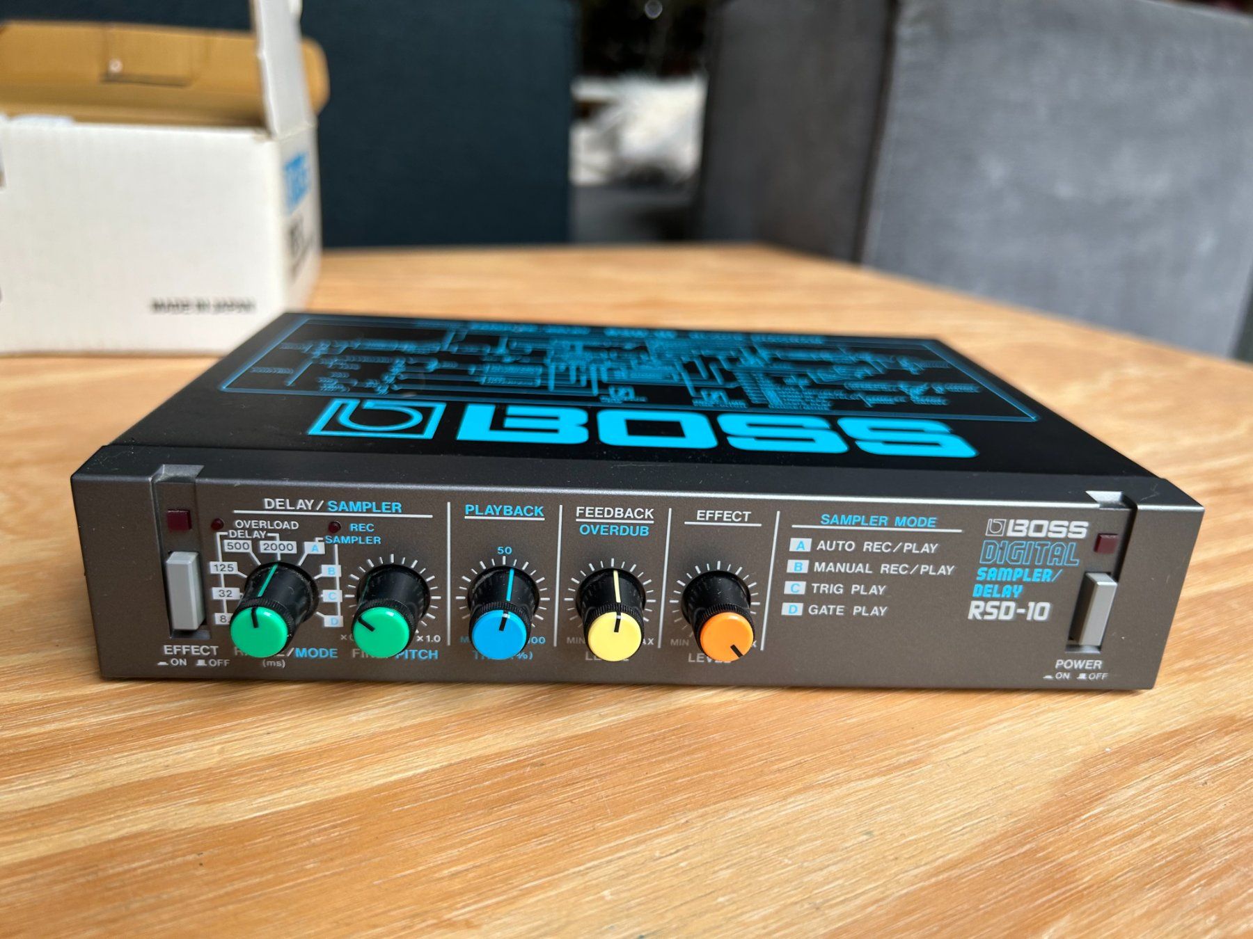 Boss Musikinstrumente: Boss RSD-10 Digital Sampler / Delay Micro Rack 1986 Japan – Gebraucht aus Bäretswil von franfeli