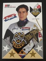 Original Autogrammkarte Lars Weibel HC Lugano 🏒🥅!