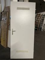 Innentür weiss 85 x 200 cm mit Lüftungsgittern