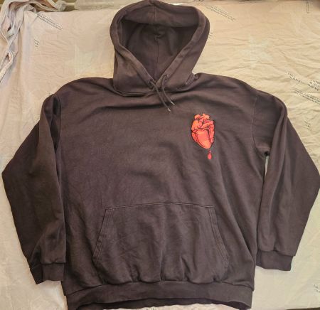 Hoodie Broken Heart Club Grösse XXL Damen
