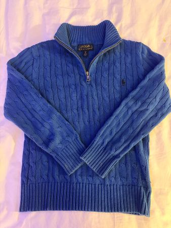 Pull Ralph Lauren torsadé taille 8 ans