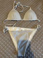 H&M Bikini Set, Size 34, Striped, Summer Ready, Cute!