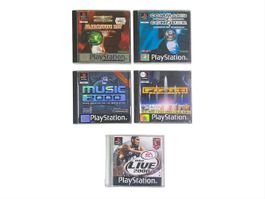 Playstation Spiele Set 5 Stk - C&C Red Alert, Music 2000