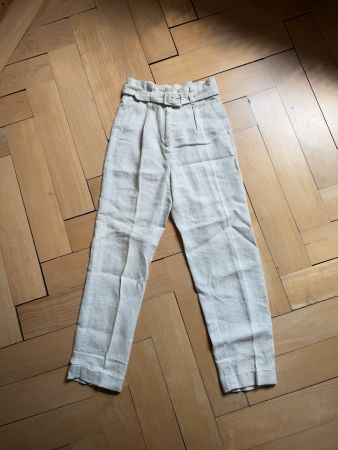 & OTHER STORIES - Leinenhose beige 34