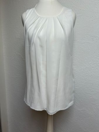 Sommerliches, elegantes, weisses Top, Grösse S, neuwertig