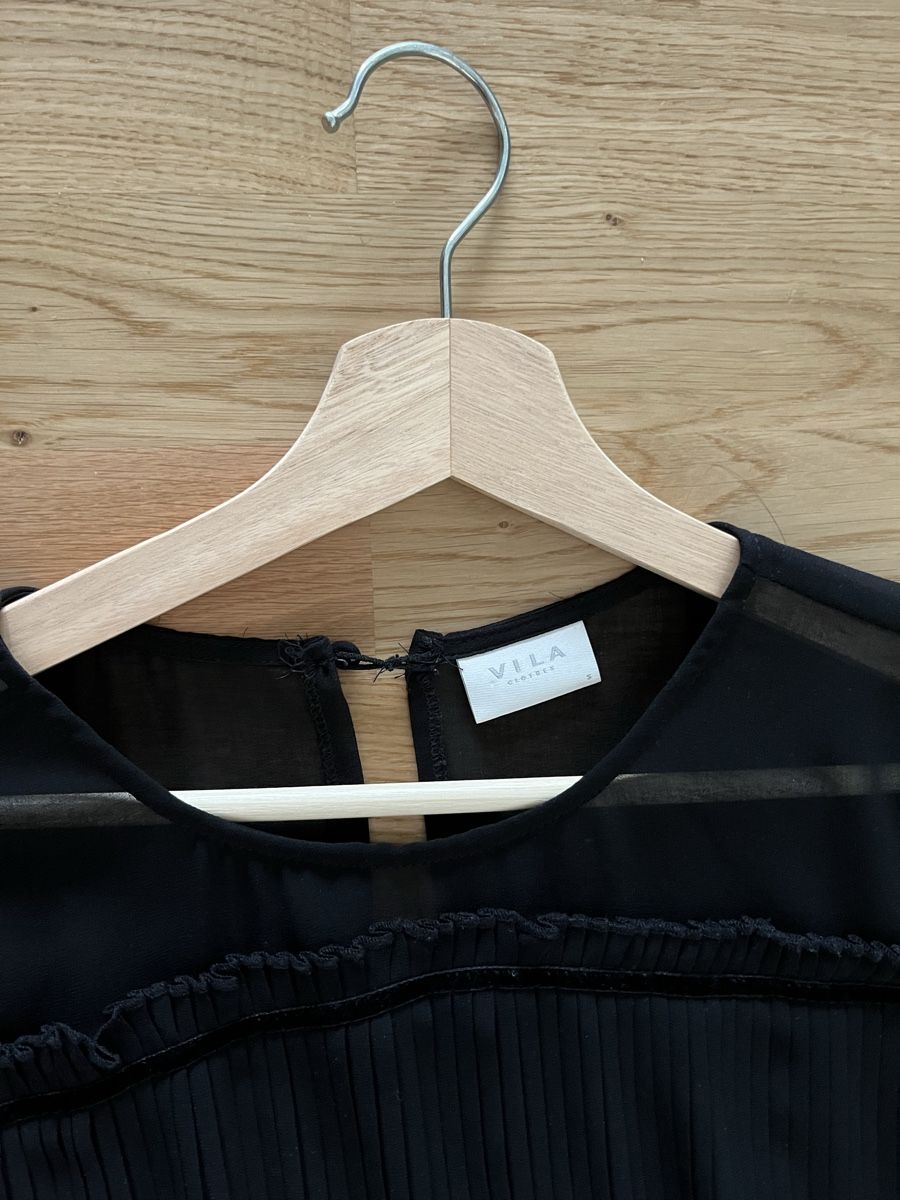 Vila Vestiti: Vila Kleid, Gr. 36, Schwarz, elegant – Nuovo (secondo la descrizione) da Kriens venduto da ana_yr9x 3