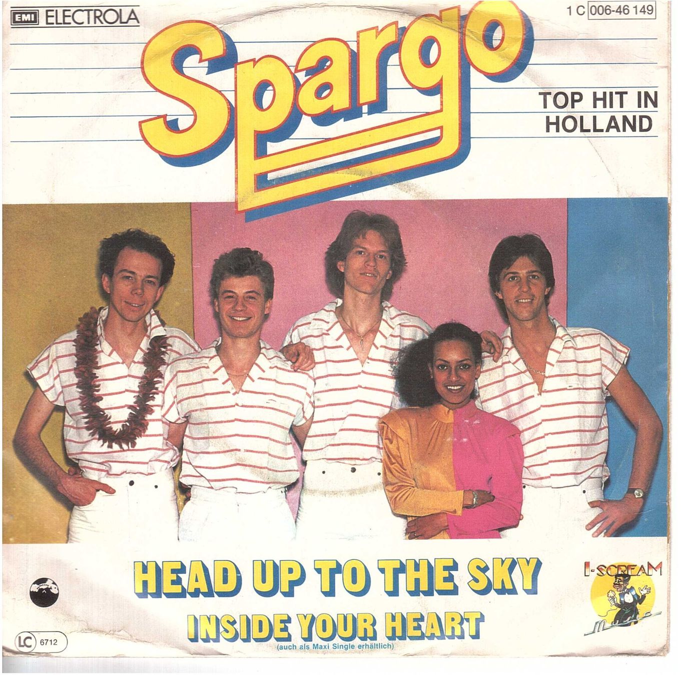 Dischi in vinile: VINYL 7  Spargo -- Head up to the sky – Usato da Rheinau venduto da thealbum
