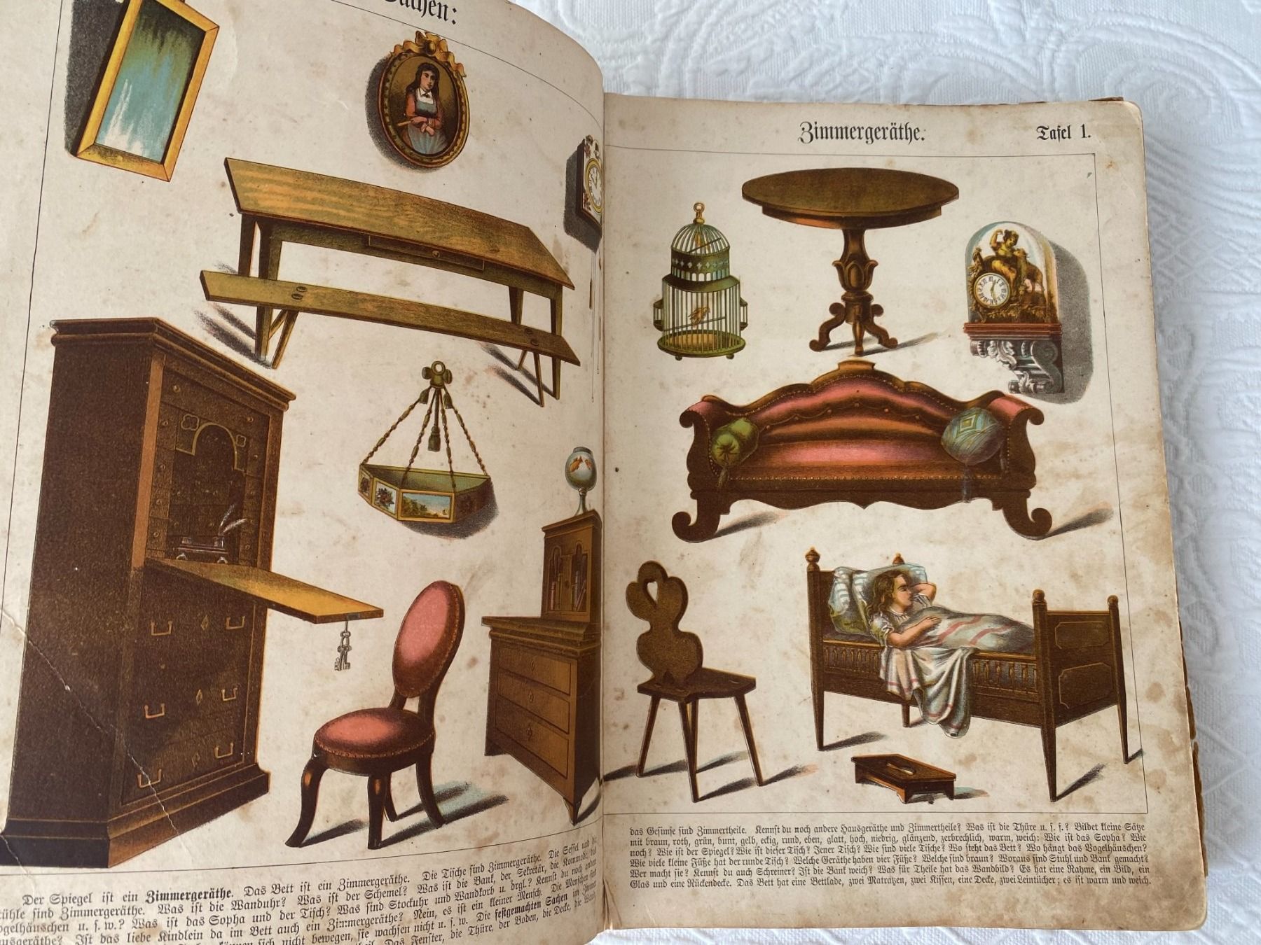 Libri: Antikes Kinderbuch "J. Staub's Bilderbuch" – Usato da Unterterzen venduto da bac_287t 4