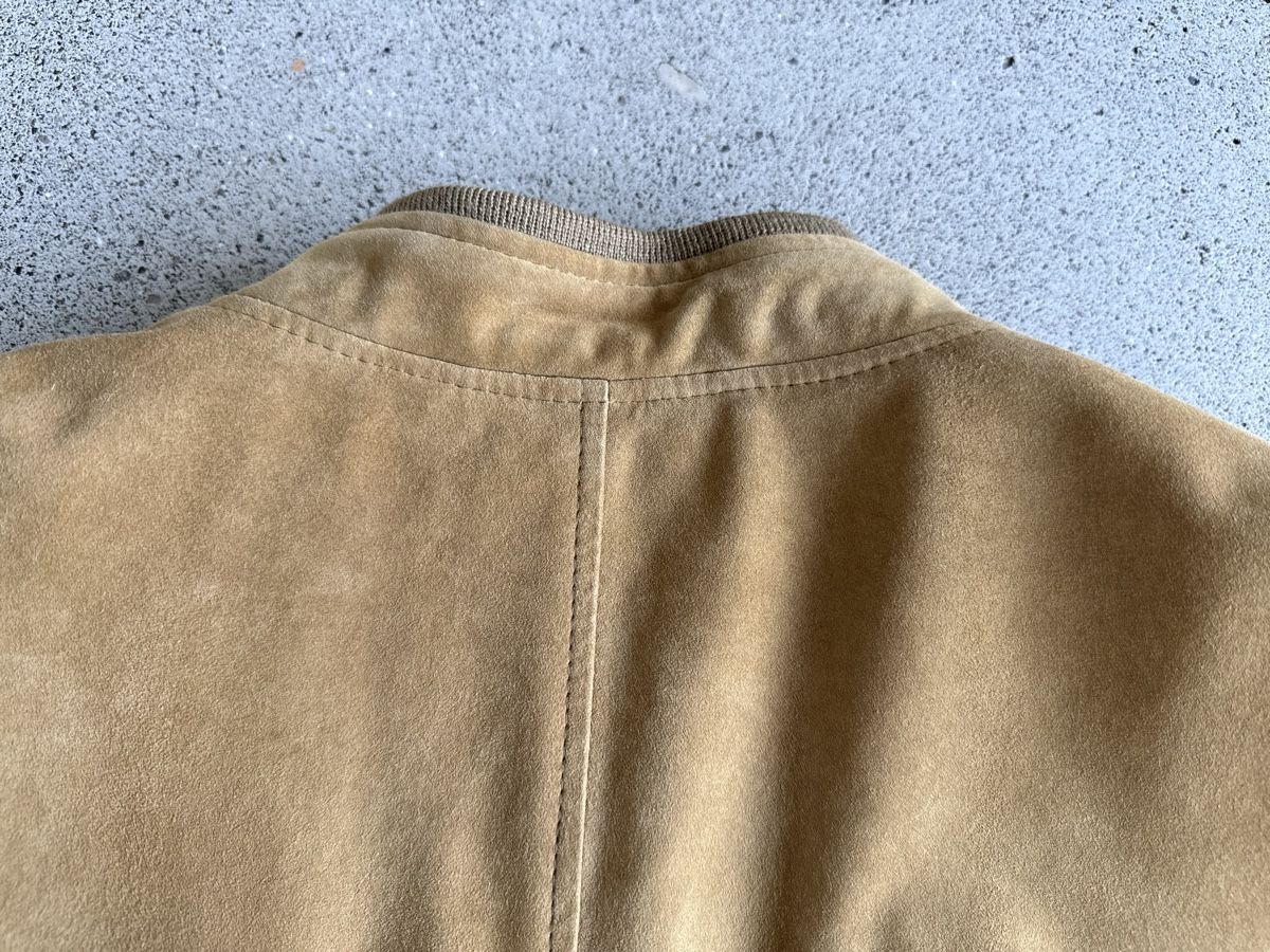 Bugatti Giacche: Lederblouson Bugatti, Ziegenvelour, Gr. 54-56 – Usato da Richterswil venduto da Solemare47Nicole 3
