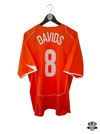 DAVIDS #8 Original Netherlands 2004-06 Home Trikot