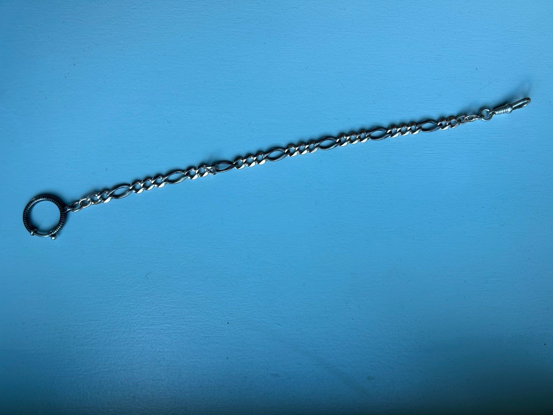 Altri accessori per orologi: Uhrenkette, Silber 800 - Niello – Usato da Birrwil venduto da rotsch-o-mat 1