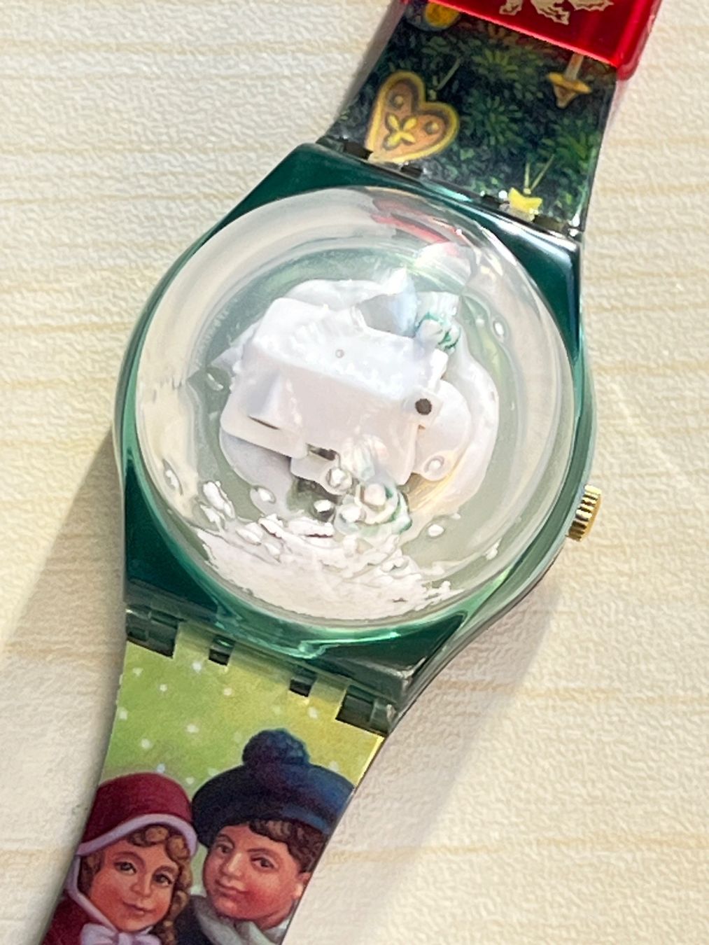 Swatch Orologi: Swatch Schneeballuhr, Limitierte Weihnachtsedition, SuBer... – Usato da Grenchen venduto da chththl