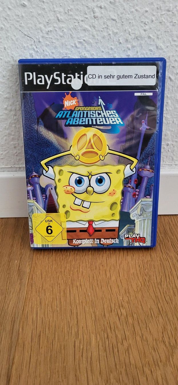 Sony Jeux: PS 2 - SpongeBobs Atlantisches Abenteuer – D'occasion à Münsingen par DigitaleSpielecke