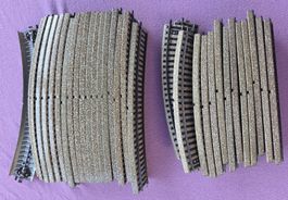 Div. Märklin H0 Kurven lang und mittel, Schienen, Geleis