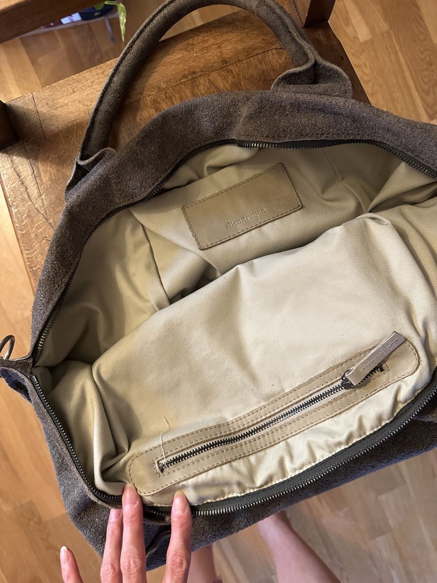 Borse da donna: Ledertasche dunkelgrau ellen truijen – Usato da Winterthur venduto da yosushi 4