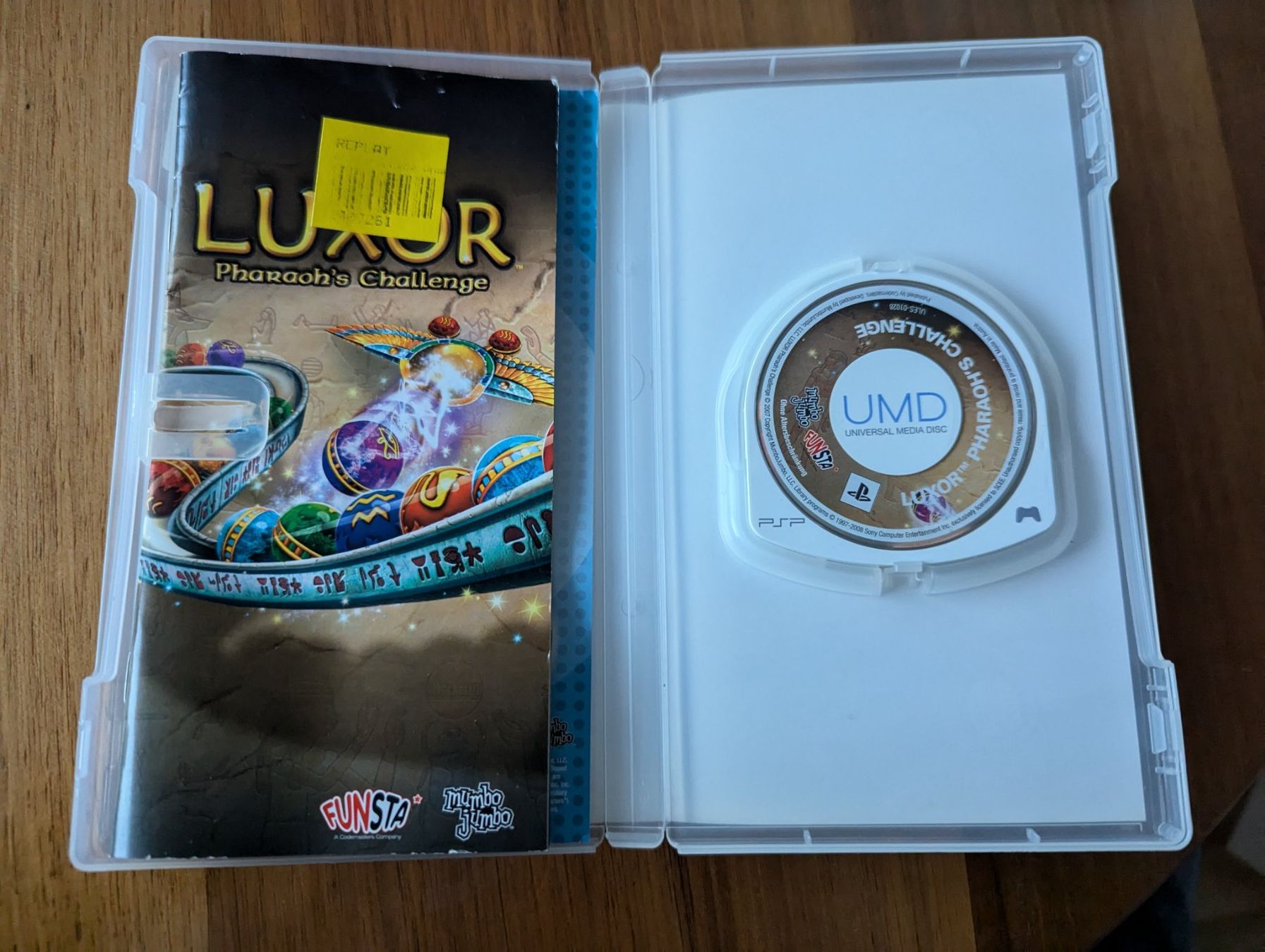 Sony Giochi: Luxor Pharaoh's Challenge - Sony PSP Game – Usato da Hünenberg See venduto da SpecialEditionGaming 2