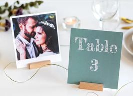 Namensschilder Kartenhalter Platzschilder Holz Hochzeit 72x
